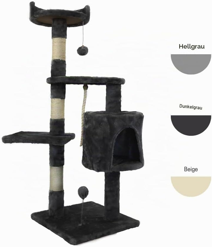 Mobiclinic® Pets, Kratzbaum, Modell Silvestre, Europäische Marke, Grösse: Medium, Zum Klettern, 3 Hö