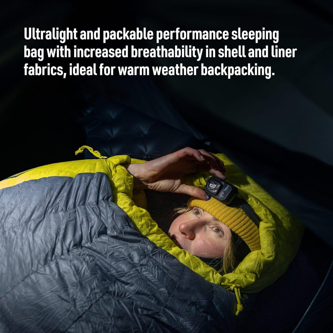 Sea to Summit Spark Ultraleichter Daunenschlafsack für Damen Long 45 Grad, Long 45 Grad