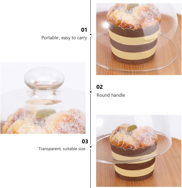 Kuchen Glasglocke Glas Käseglocke Kuchenglocke Tortenplatte Haube Glaskuppel Torten Glashaube Käsepl
