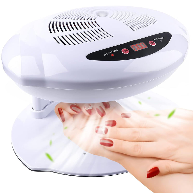 Kalolary 400W Nageltrockner, Hot und Cold Air Nageltrockner Automatischer Sensor Nagellack Trocknen