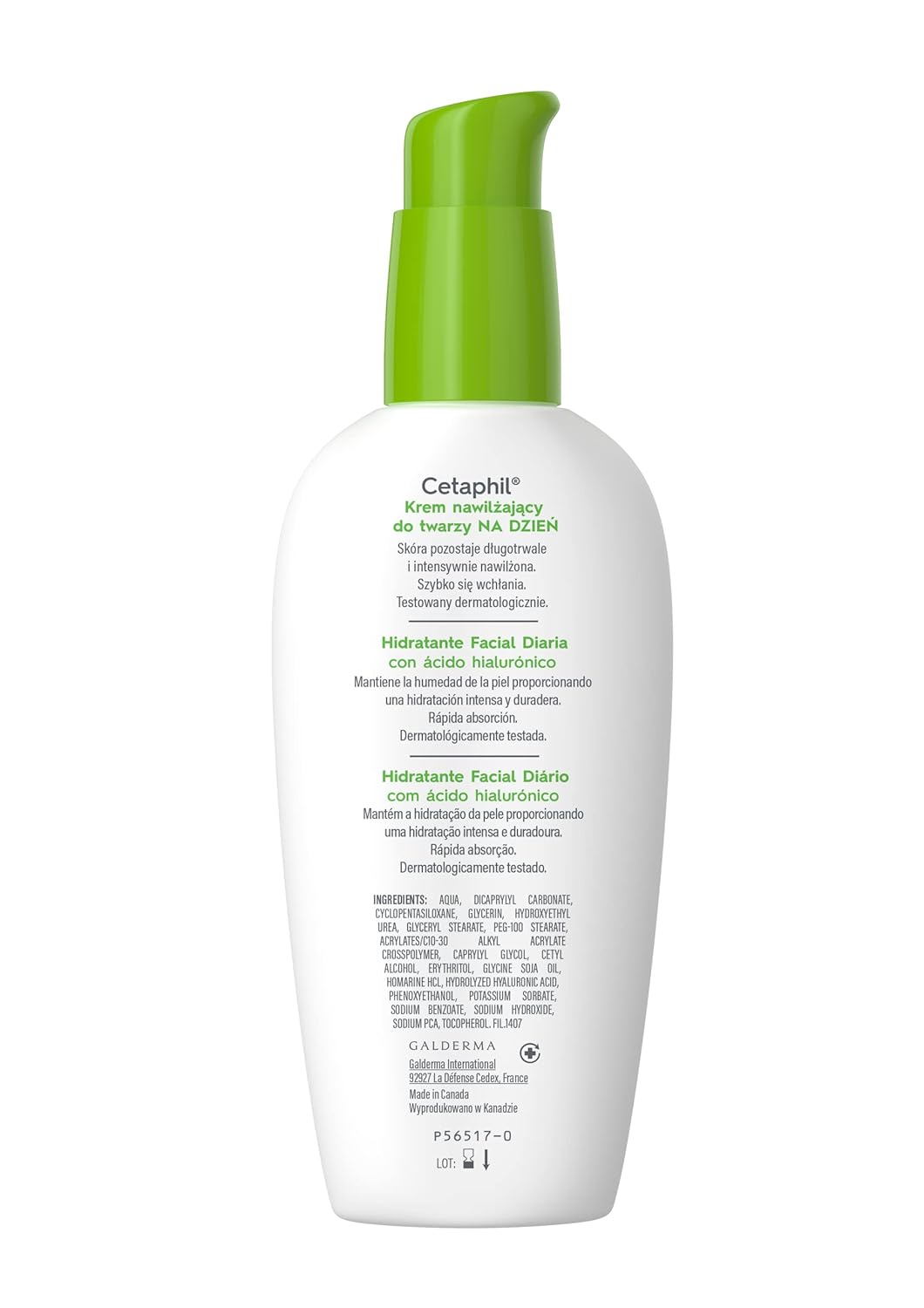 Cetaphil Crema Hidratante Día Facial, 88 Mililitros