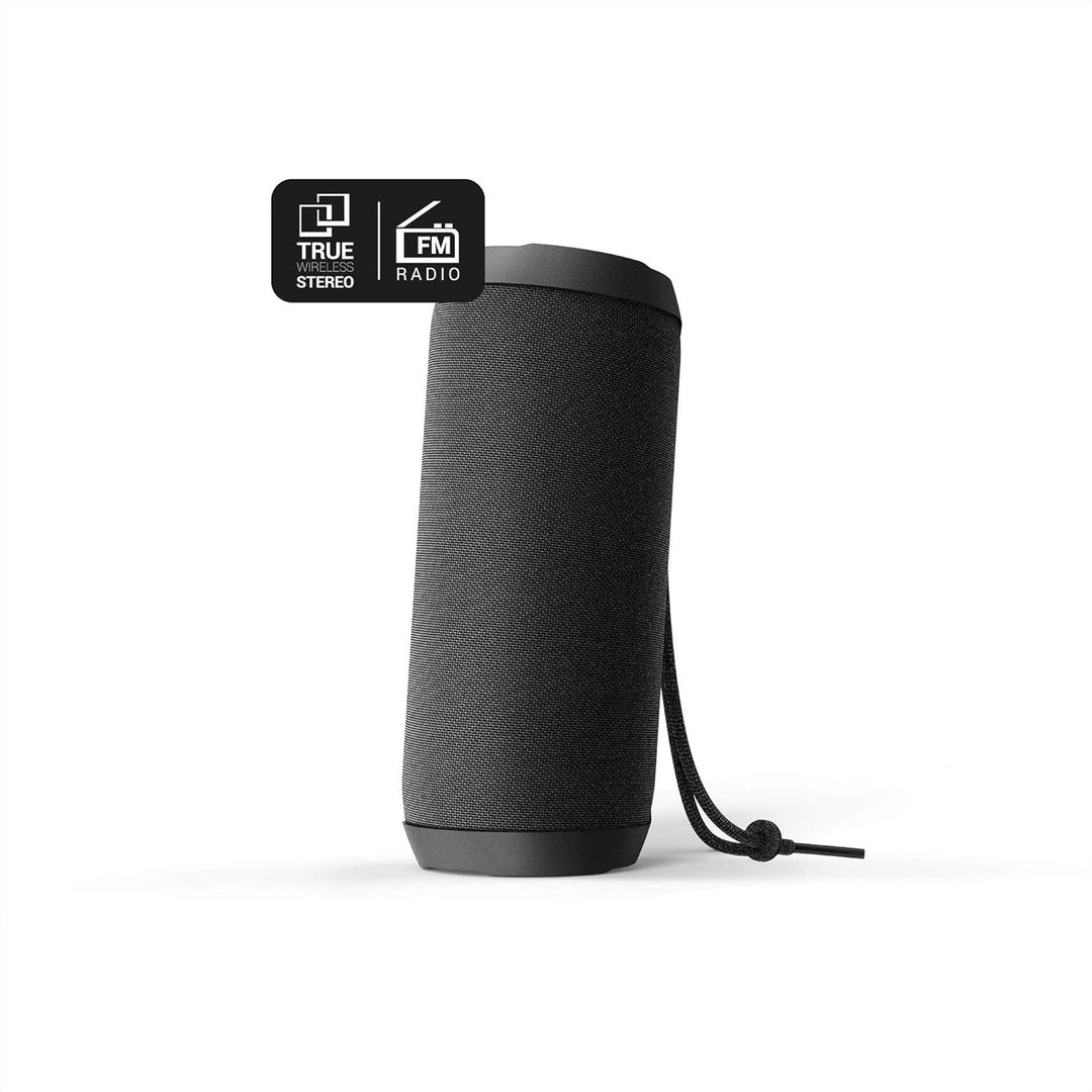 Energy Sistem Urban Box 2 Onyx Tragbarer Lautsprecher (10 W, TWS, Bluetooth 5.0, USB/microSD-MP3-Pla