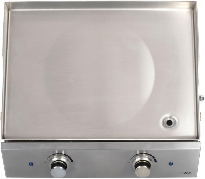 elektrische Plancha 51x36cm 2800w - DOC302