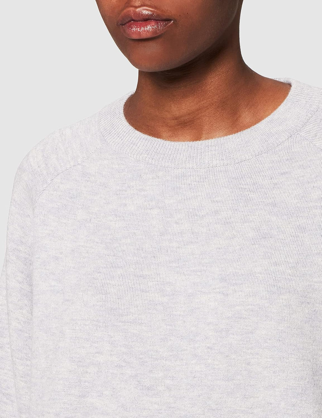 BOSS Damen C_faldaria Pullover L Medium Grey38, L Medium Grey38