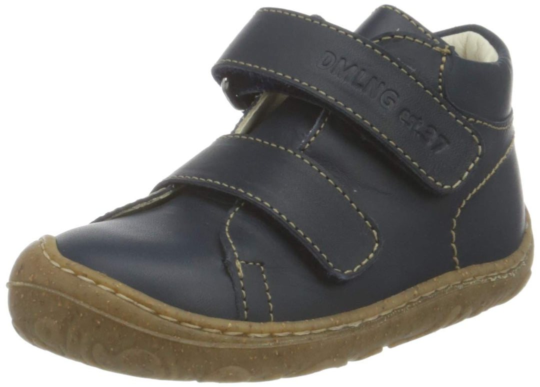 Däumling Unisex Kinder Fidelio Lauflernschuh 22 EU Schmal Blau, 22 EU Schmal Blau