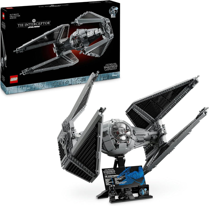 LEGO Star Wars TIE-Abfangjäger, kreatives Bauset aus der Ultimate Collector Series für Erwachsene, M