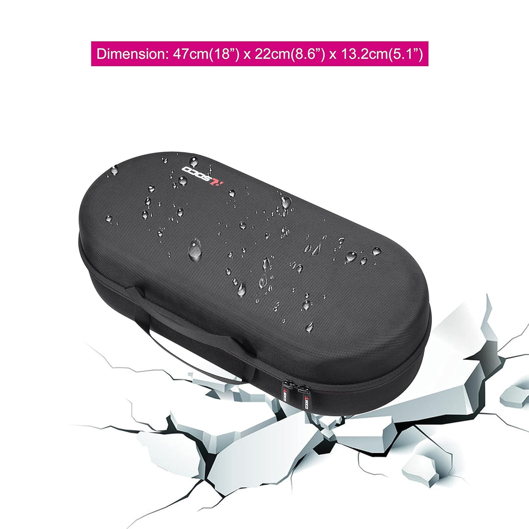 RLSOCO Hardcase für Dyson Airwrap Complete Styler und Zubehör, Schwarz, 1 Count (Pack of 1), Traditi