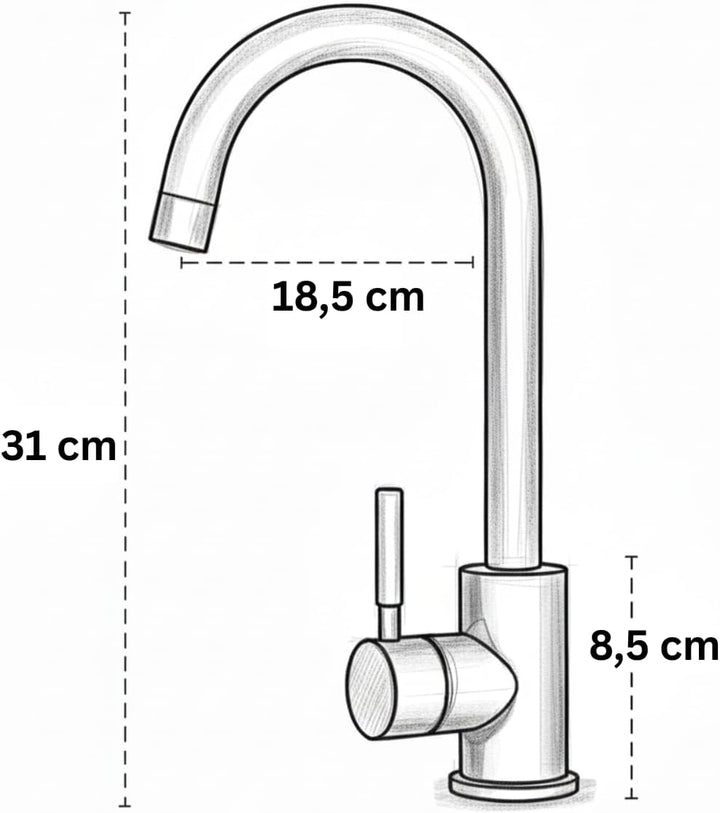 Granitspüle 76x44 Küchenspüle Gold Granit Spülbecken f. Unterschränke ab 45 cm inkl.Siphon Set (Mit