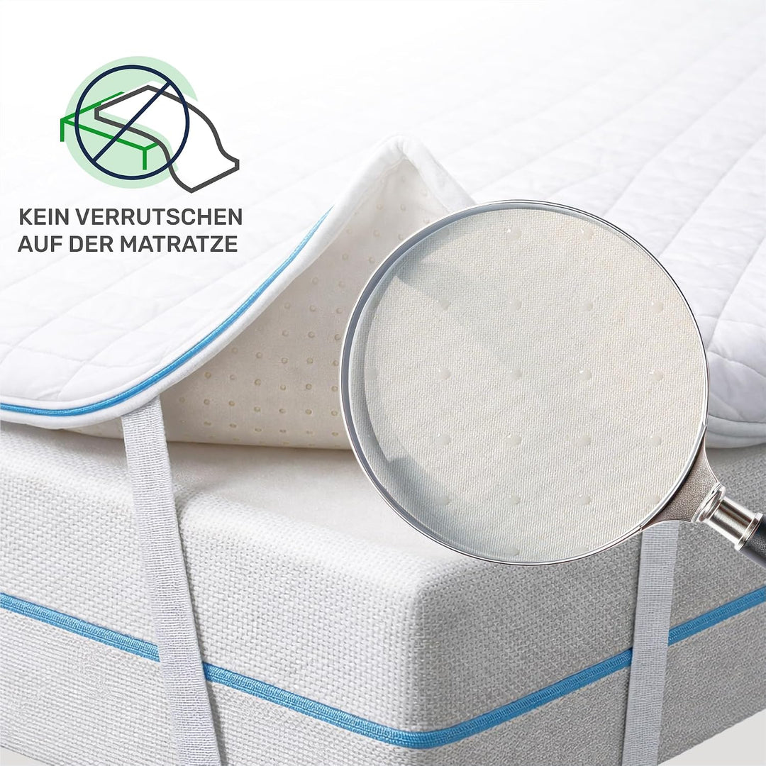 Dailydream Matratzen Topper 100x200cm | Memory Foam | 5cm hoch | Edition Pure, Model M | Zertifizier