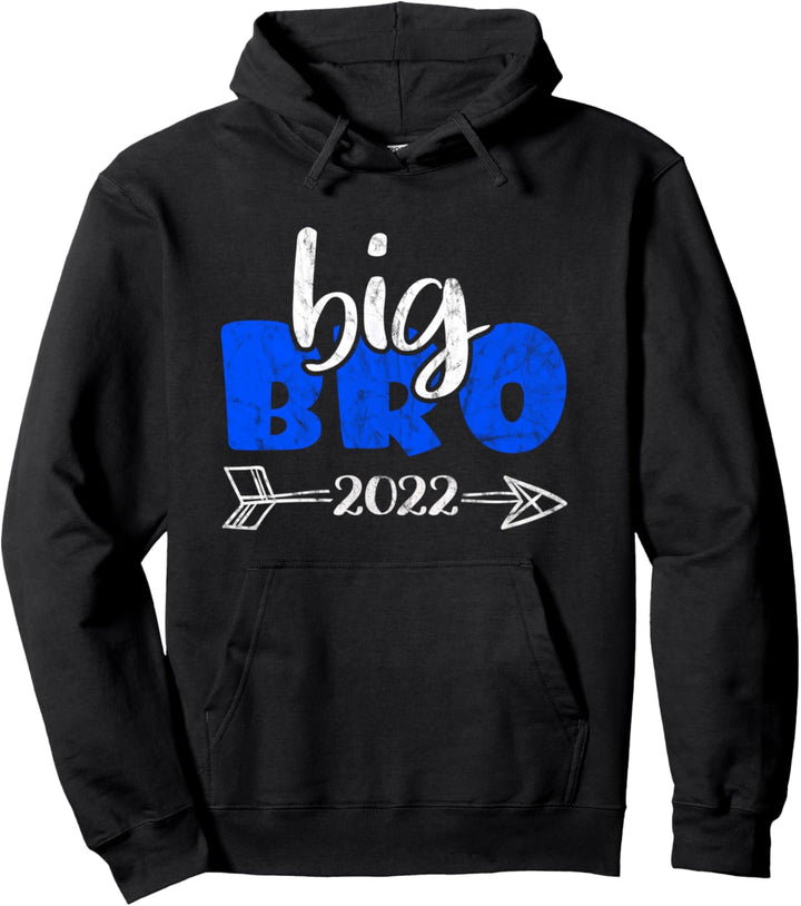 Big Bro Grosser Bruder Werden 2022 Für Den Bruder Zur Geburt Pullover Hoodie