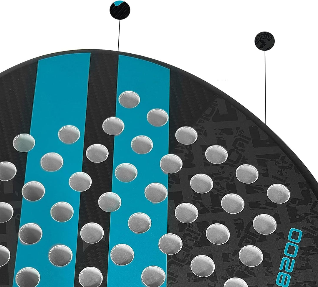 IANONI Padelschläger, Karbonfaser-Oberfläche mit Eva-Memory-Flex-Schaum-Kern, Padel-Tennisschläger E