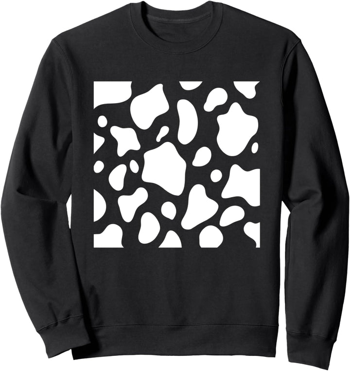 Kuh Flecken Kühe Cow Muster Bauer Landwirt Sweatshirt