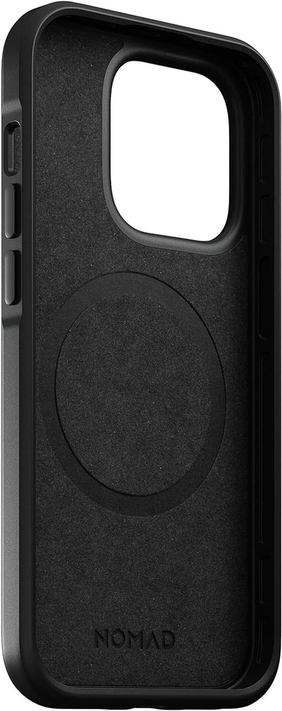 Nomad Modern Leather Case NM01236085 iPhone 14 Pro Max Schwarz, iPhone 14 Pro Max Schwarz