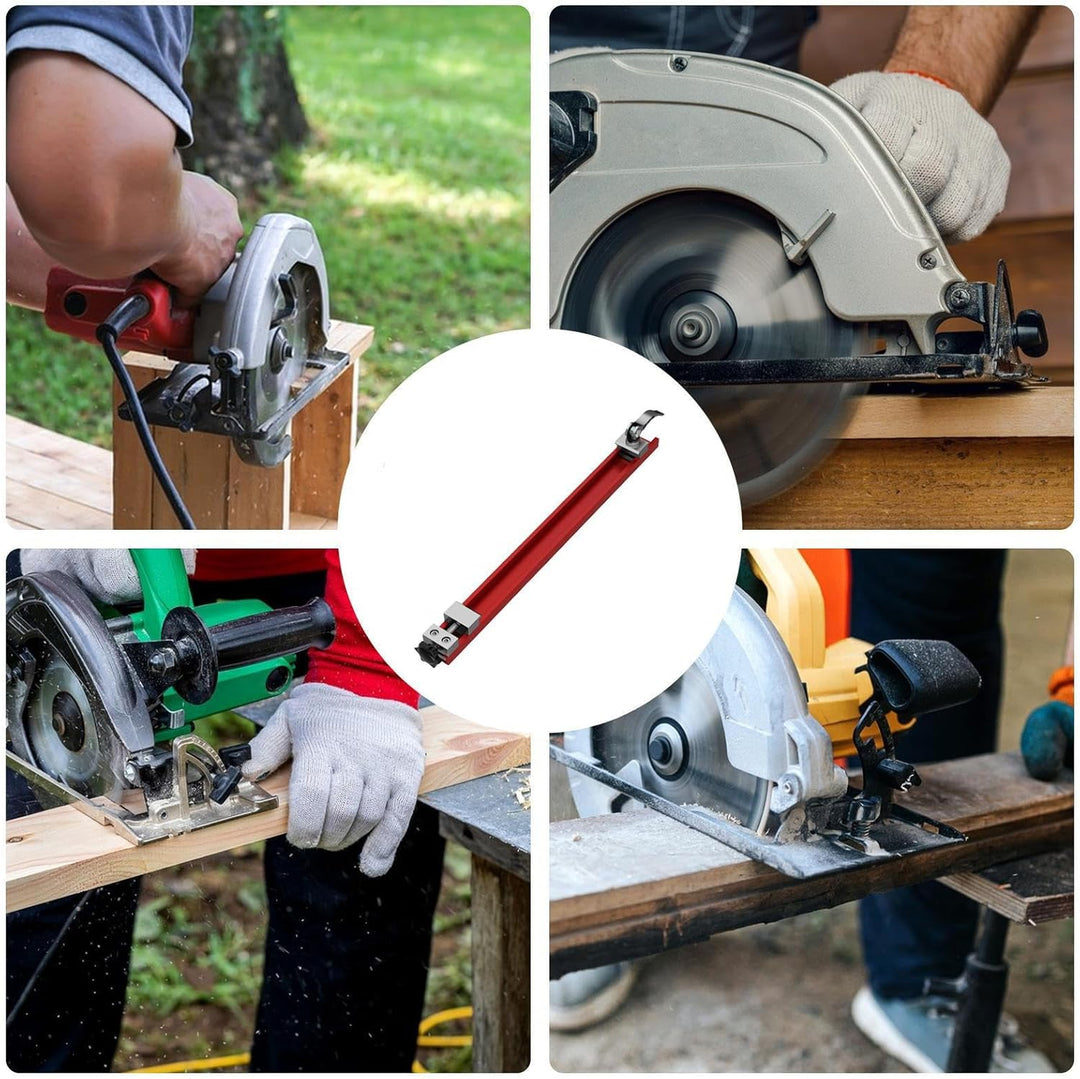 Adjustable Cutting Machine Base Guide | Adjustable Circular Saw Guide Rail,Punch Plate Base Woodwork