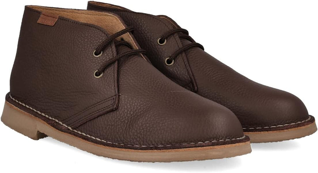 PAYMA - Safari Desert Boot aus WildLeder für Damen und Herren. Schuhe aus Spanien. Chukka Stiefelett