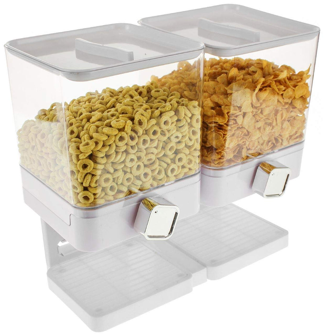 United Entertainment - Müslispender/Cerealienspender/Cornflakesspender/Doppel-Spender für Müsli, Cor