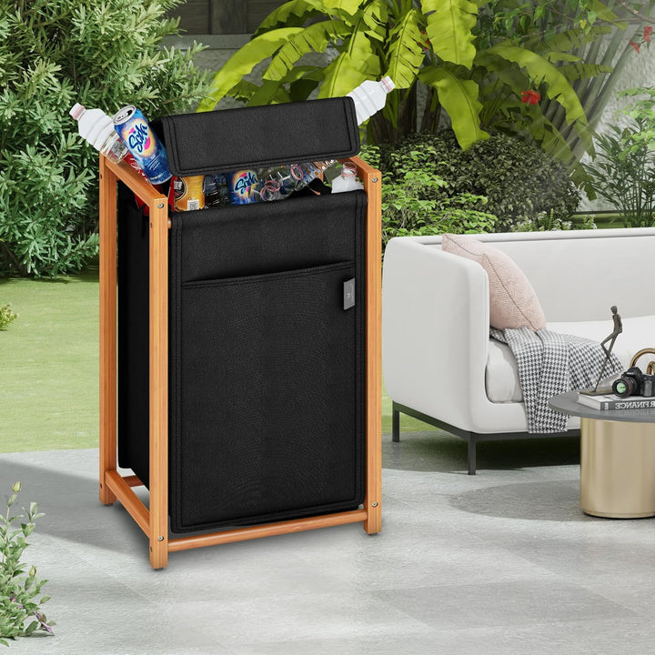 ADEL DREAM 80L Pfandflaschen Sammelbehälter mit Deckel Gross Pfandflaschen Aufbewahrung Behälter Lee