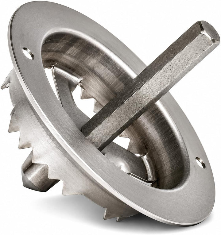 Premium Styroporfräser Ø 65 mm Edelstahl WDVS Fräser für Dämmstoffdübel Styroporschneider Fräswerkze