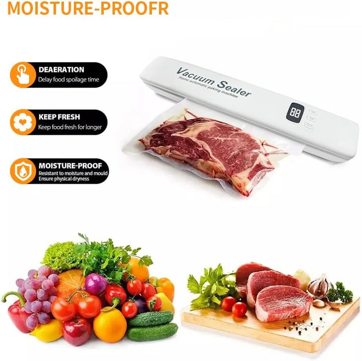 Vakuumversiegelungsmaschine, Frohsen Food Vacuum Seale 1 White, 1 White