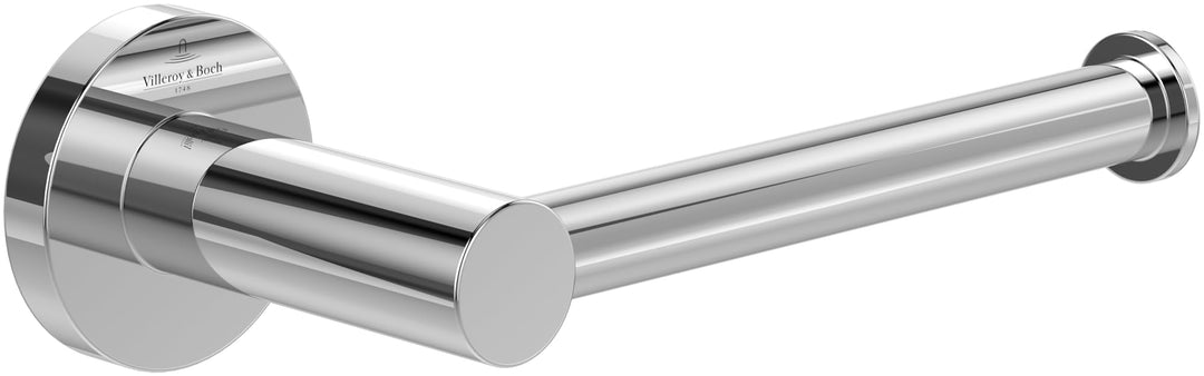 Villeroy & Boch Elements Tender Toilettenpapierhalter ohne Deckel, Klopapierhalter für Wandmontage,