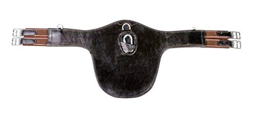 HKM 558057 Sattelgurt mit Brustschutz, XL, schwarz