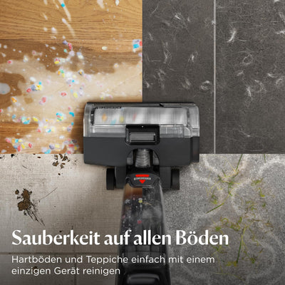 BISSELL CrossWave OmniForce Edge, Kabelloser Nass Trockensauger, Saugen & Wischen in Einem oder nur