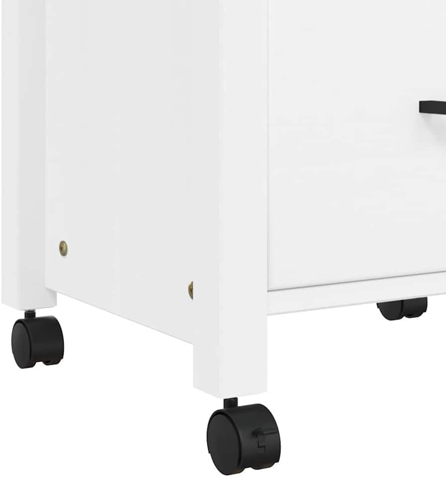 vidaXL Küchenwagen, Servierwagen mit viel Stauraum, Beistellwagen für Küche Wohnzimmer Badezimmer, T
