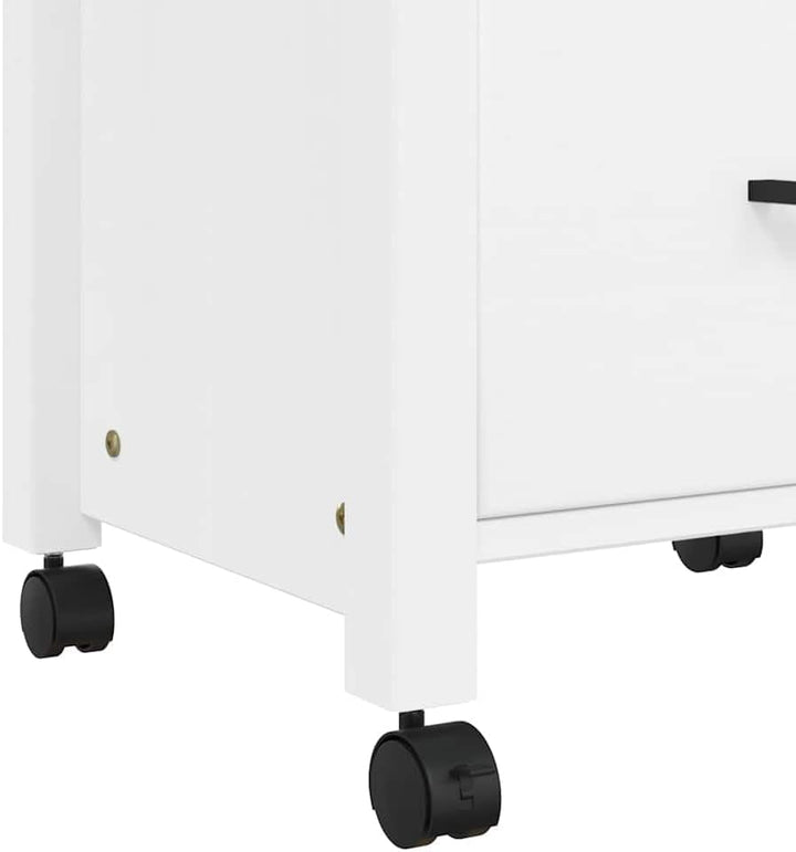 vidaXL Küchenwagen, Servierwagen mit viel Stauraum, Beistellwagen für Küche Wohnzimmer Badezimmer, T