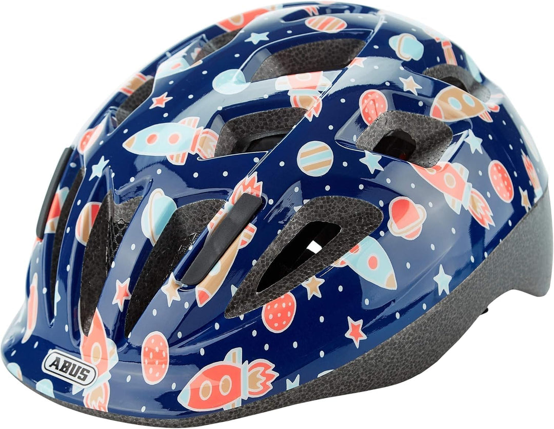 ABUS Kinderhelm Smooty 2.0 - Robuster Fahrradhelm für Kleinkinder im Beifahrersitz - für Mädchen und