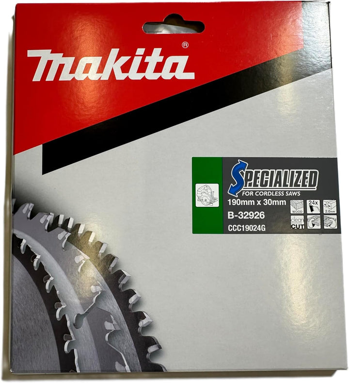 Makita Specialized Saegeblatt, 190 x 30 mm, 24Z, B-32926