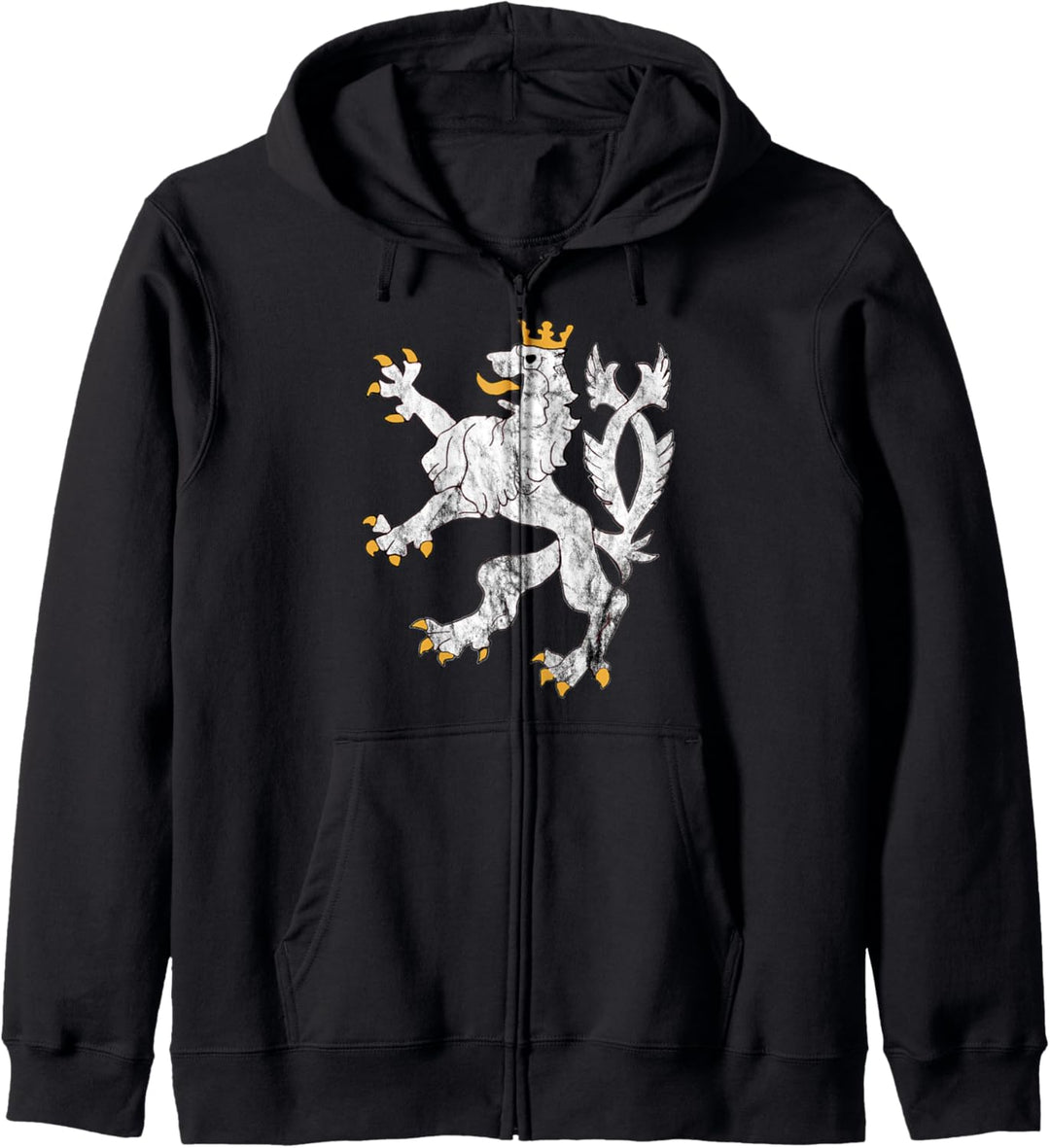 Tschechien Tschechischer Löwe Tscheche Czech Republic Stolz Kapuzenjacke