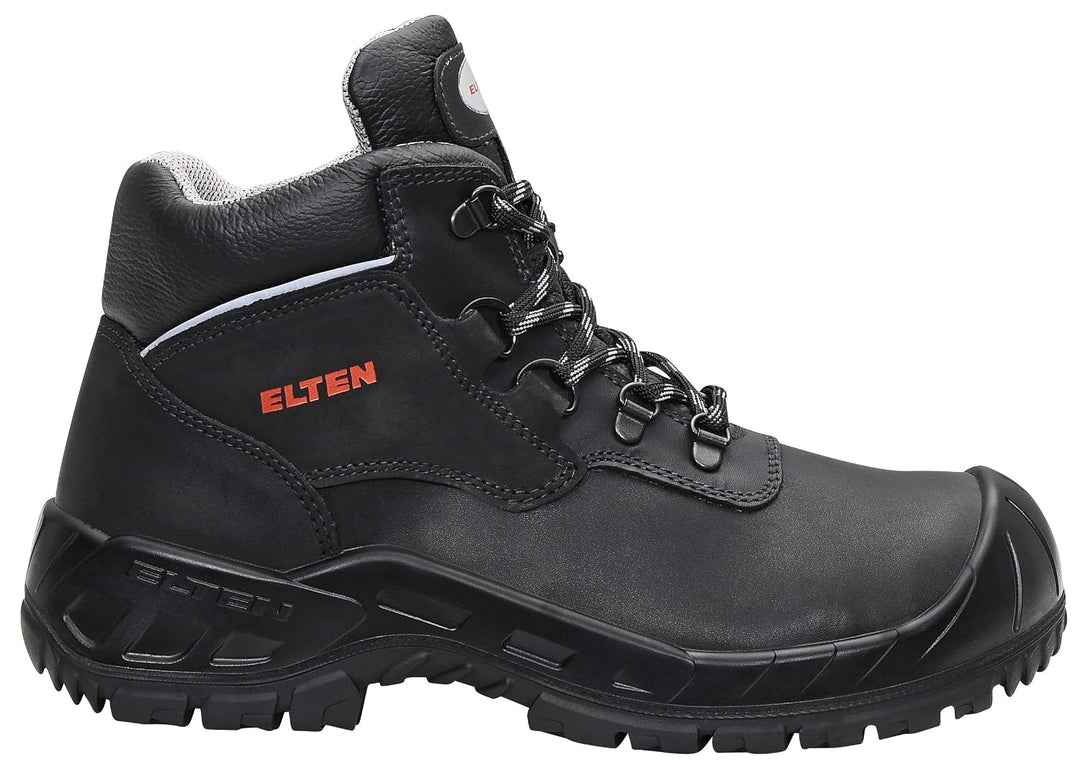 ELTEN Sicherheitsschuhe LUTZ S3 HI, Herren, Leder, Stahlkappe, leicht, robust, Schwarz, Grösse: 43 4