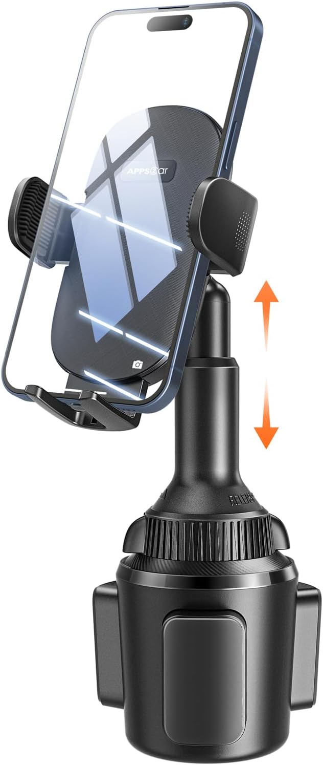 APPS2Car Handyhalterung Auto Getränkehalter, Handyhalterung Auto Becherhalter, Mercedes Handy Halter