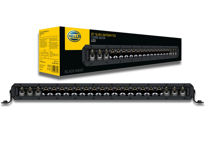 HELLA 1GJ 358 197-301 LED-Arbeitsscheinwerfer - Black Magic Slim Lightbar 20" - 12/24V - schlank - 6