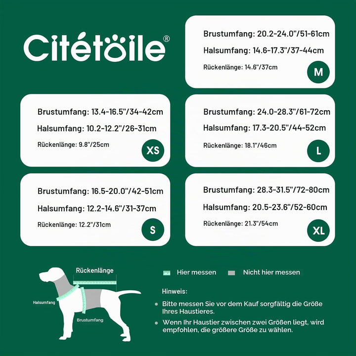 CITÉTOILE Warme Hundemantel Fleece, Wintermantel Winterjacken für Kleine/Grosse/Mittlere Hunde, Hund