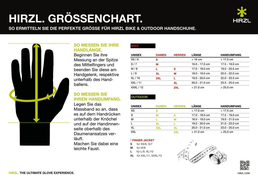 HIRZL GRIPPP Light FF, Fahrradhandschuh Unisex Weiss M/8, Weiss M/8