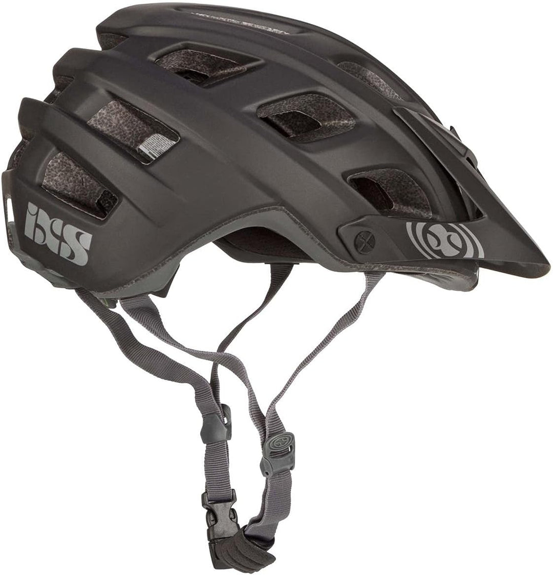 IXS Enduro MTB-Helm Trail EVO Grape Schwarz SM (54-58cm), Schwarz SM (54-58cm)