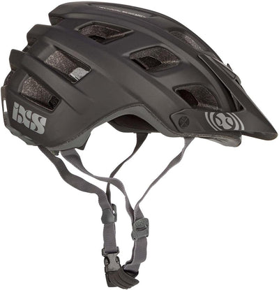 IXS Enduro MTB-Helm Trail EVO Grape Schwarz SM (54-58cm), Schwarz SM (54-58cm)