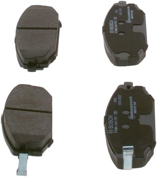 Bosch BP438 Bremsbeläge - Vorderachse - ECE-R90 Zertifizierung - vier Bremsbeläge pro Set