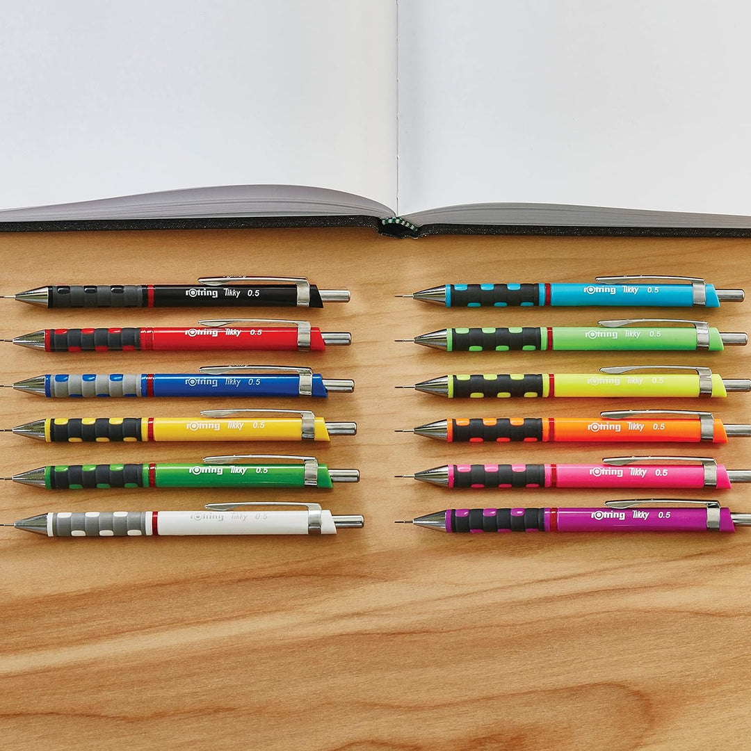 rOtring Tikky-Druckbleistift | HB 0,7 mm | blauer Schaft | 12er-Box 12er-Box HB 0.7 Blau, 12er-Box H