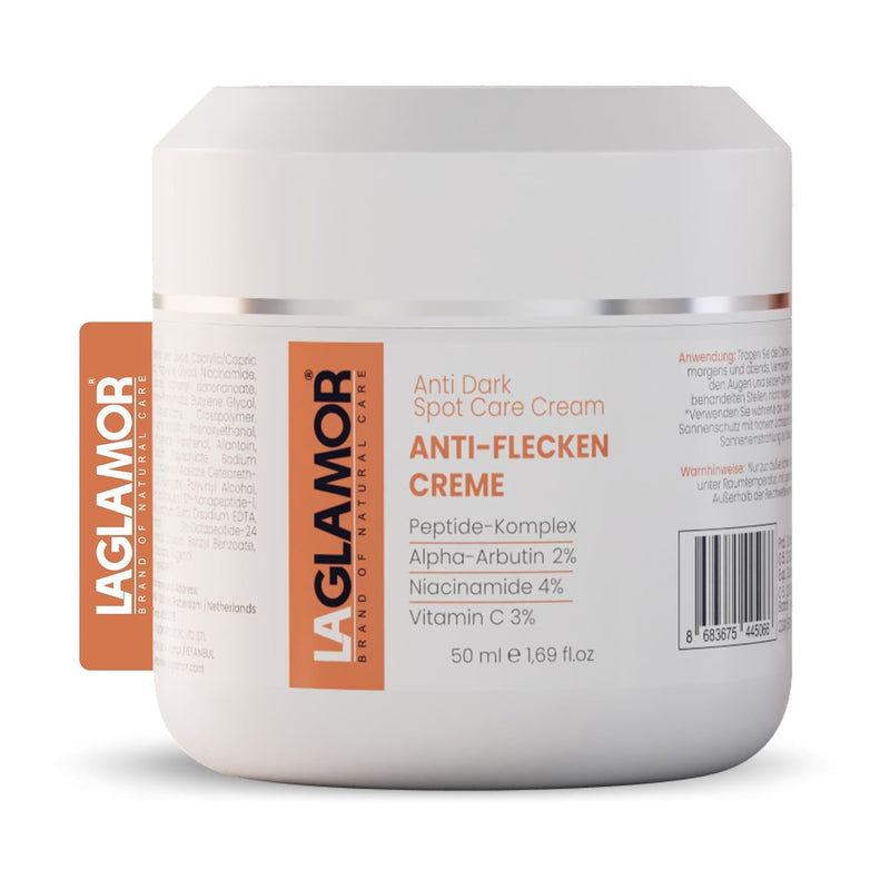 Laglamor Anti Flecken Creme, Morgen & Nacht, Pigmentflecken Entferner Gesicht für Frauen und Männer,