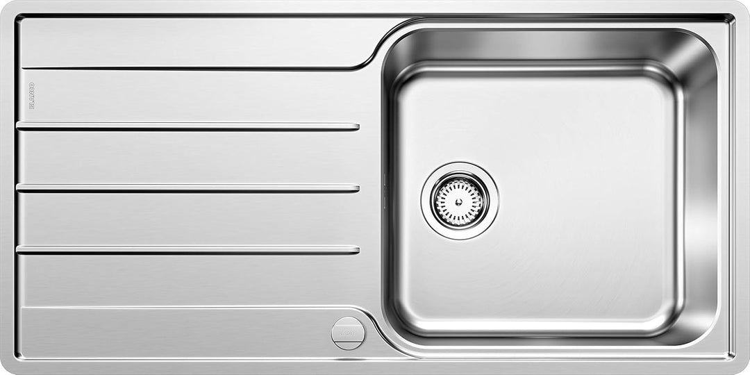 BLANCO LEMIS XL 6 S-IF - Edelstahlspüle für die Küche für 60 cm breite Unterschränke - Mit IF-Flachr