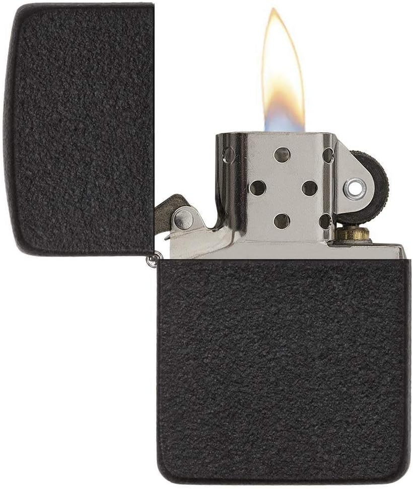 Zippo 28582 Darts Design Feuerzeug, Messing, Black Crackle, Black Crackle
