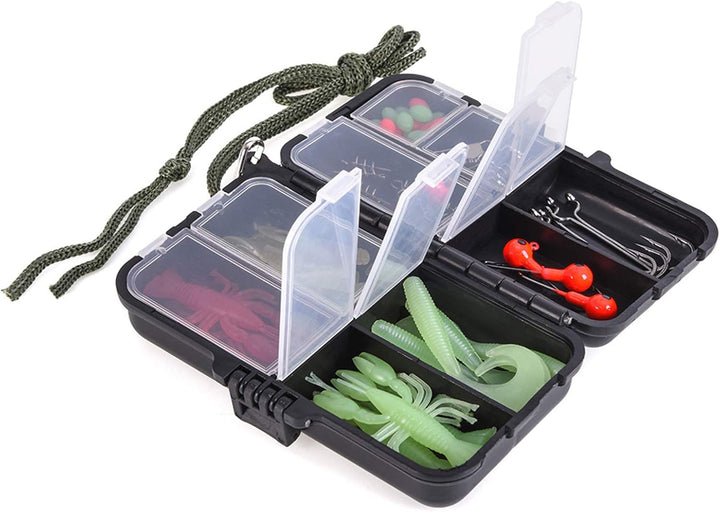 Lixada Angelrute Rolle Combo Komplettset 2.1m / 2.3m Teleskop Angelrute Spinnrolle Set mit Haken Sof