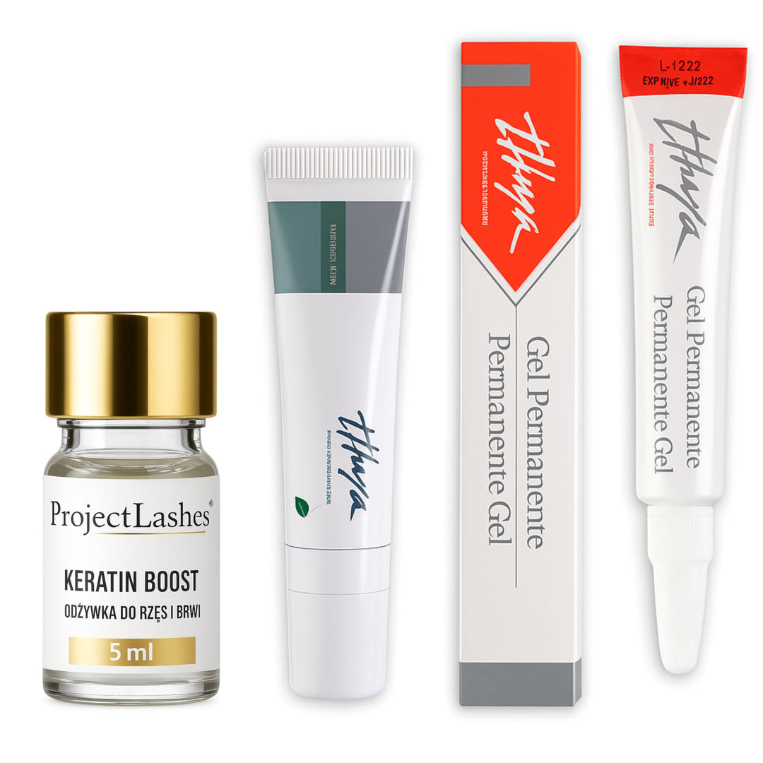 Wimpernlifting Augenbrauenlaminierung Laminierung Augenbrauen Set THUYA & PL ProjectLashes Keratin S