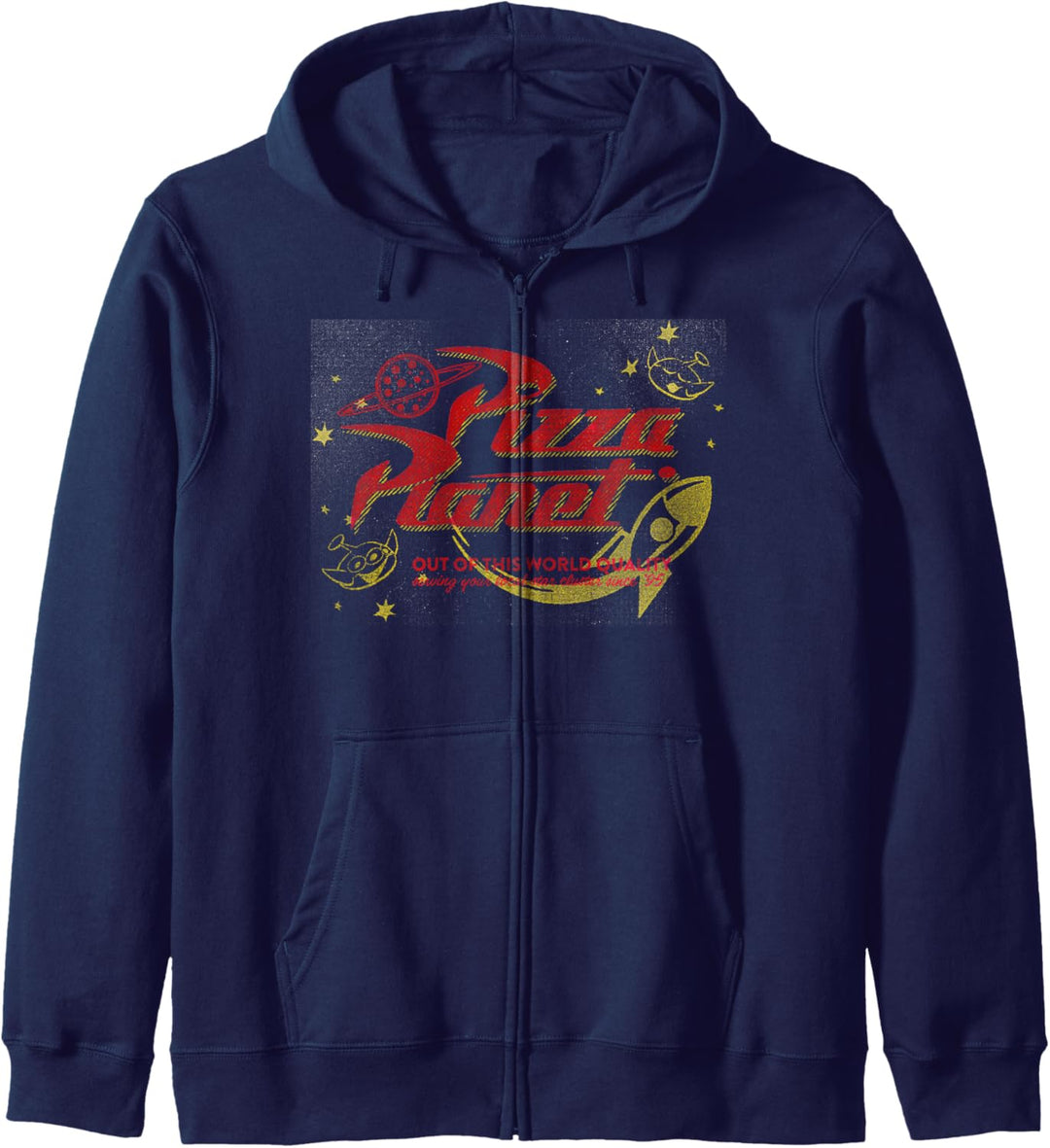 Disney Pixar Toy Story Vintage Pizza Planet Logo Kapuzenjacke