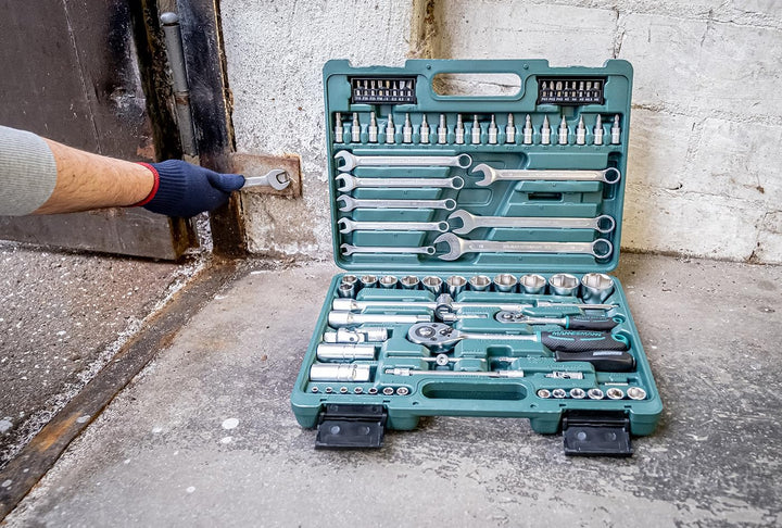 Mannesmann 82-tlg. Steckschlüsselsatz 1/4"+1/2", M29112