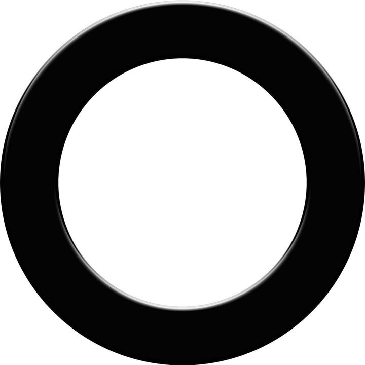 Dartboard Surround Schwarz, Schwarz