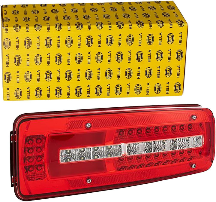 HELLA - Heckleuchte - Truck Full LED - LED - 24V - 2VP 012 381-361 Standard Ausführung rechts DIN St