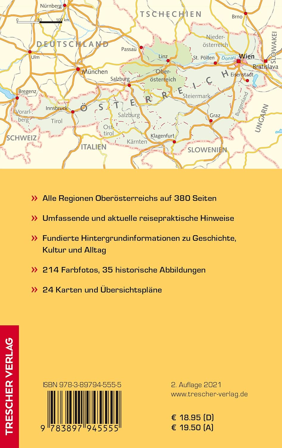 TRESCHER Reiseführer Oberösterreich: Natur und Kultur zwischen Böhmerwald und Alpen, Taschenbuch